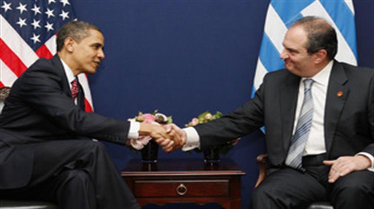 Karamanlis Breaks the Ice With Obama